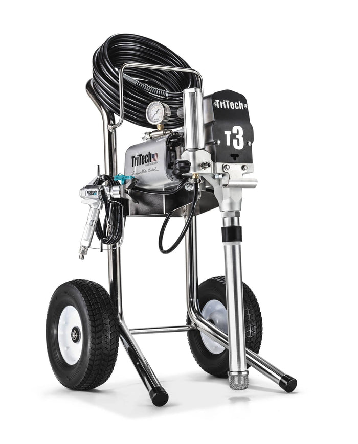 Pompe airless électrique TriTech T3 Standard sur chariot