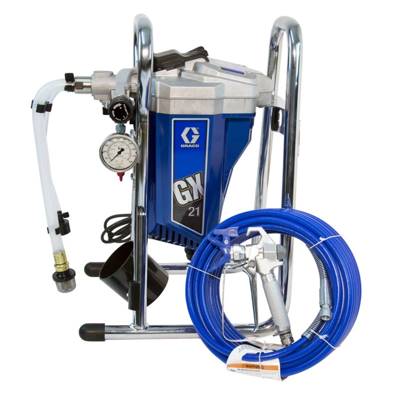Graco GX 21 et Ultra 390, quelle première machine airless