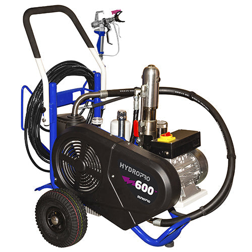Pompe à piston airless Euromair HydroPro 600 E — nettoyage et hivernage