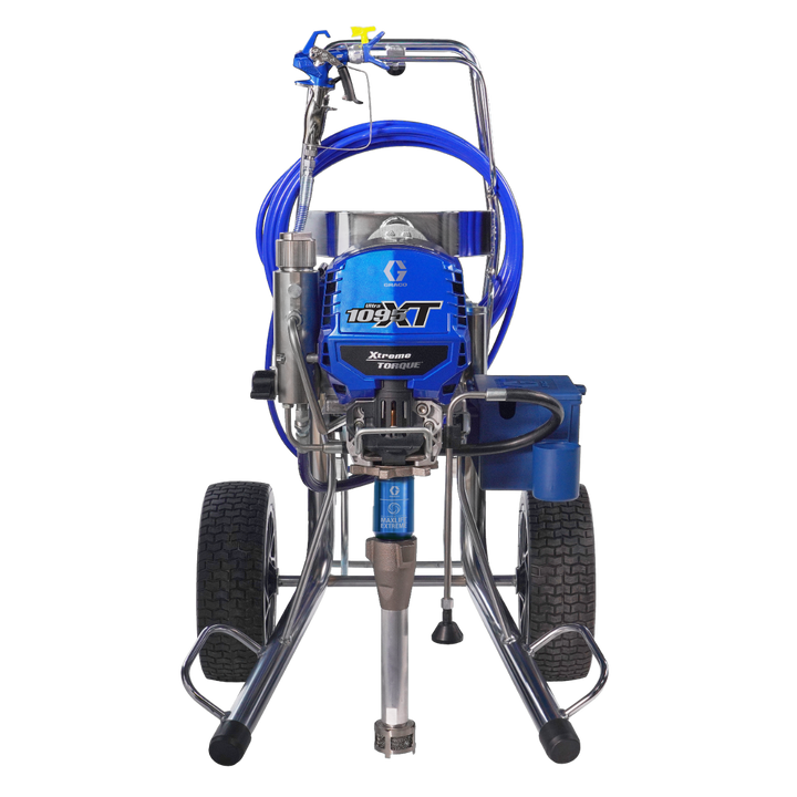 Graco Ultra 1095 XT ProContractor sur chariot Hi-Boy avec QuikReel