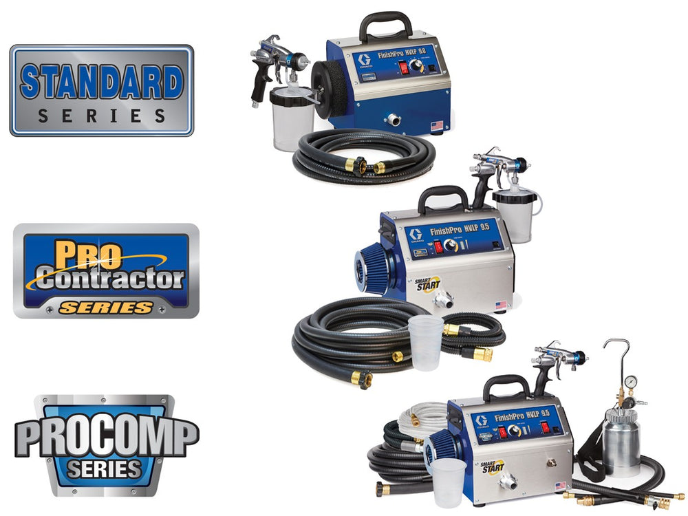 Turbine Graco FinishPro 9.5 ProComp, vue d'ensemble du pack