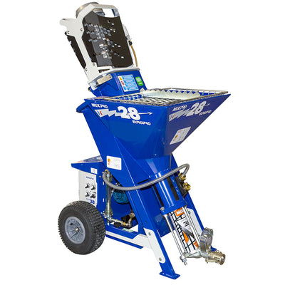 Machine Malaxage Continu MixPro 28 — 2,2 kW — 26 L/min — Démontable 4 Parties Sans Outils