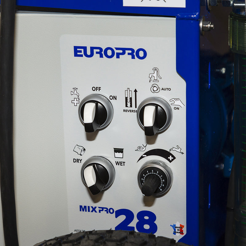 Machine à malaxage MixPro 28, détail moteur