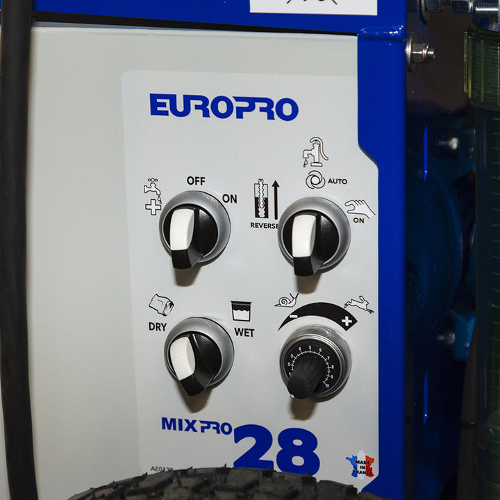 Machine à malaxage MixPro 28, détail moteur