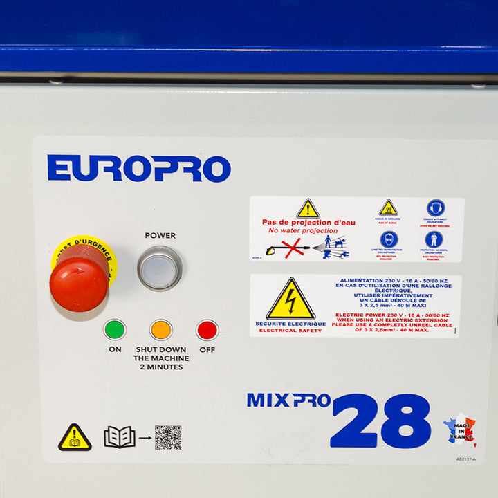 MixPro 28 démontable sans outils, vue des parties
