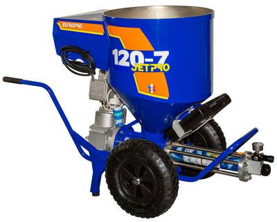Machine à pulvériser JETPRO 120-7 complète