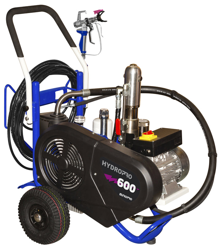Pompe à piston airless HydroPro 600 E, vue de détail