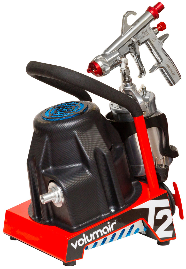 Turbine peinture HVLP 1100W avec pistolet, vue de détail