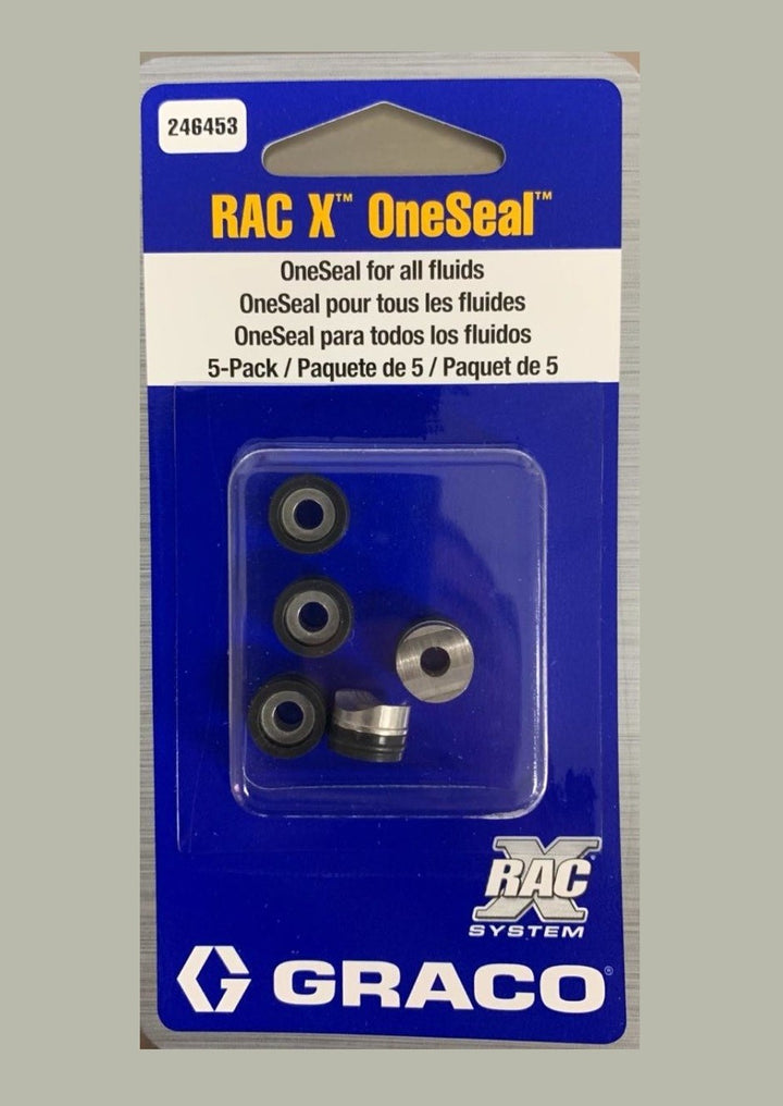 Joints et sièges de buse Graco RAC X 246453 – lot de 5 pièces
