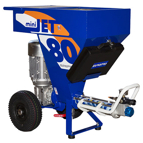Machine à Enduire MiniJet 80 Euromair — Compacte 58 kg — 4,5 L/min — Pompe Interchangeable 5 min