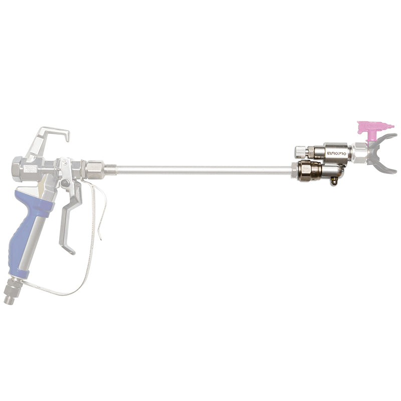 Vanne orientable airless Eurospray, schéma