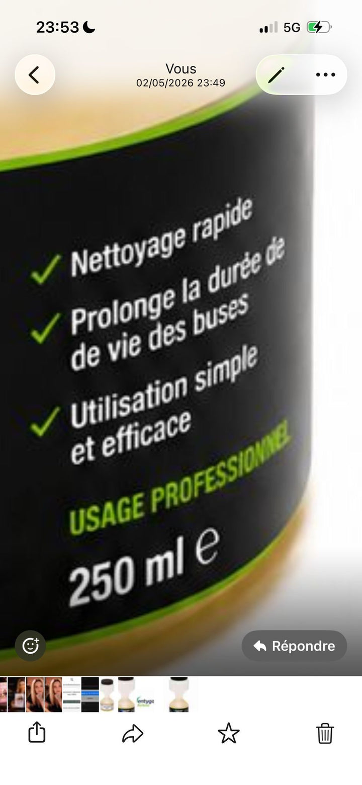 Nettoyant buses airless Ventyclean 250 ml, vue de détail