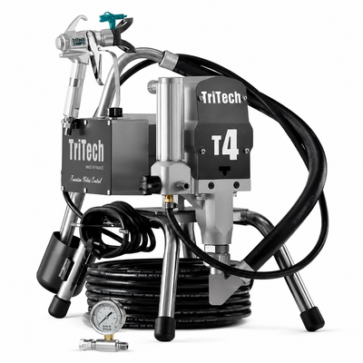 Pompe Airless TriTech T4 Standard Trépied — 226 bars — 2,3 L/min