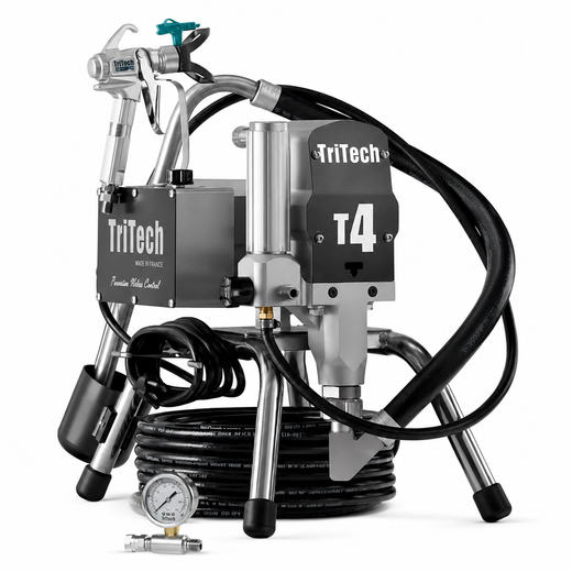 Pompe Airless TriTech T4 Standard Trépied — 226 bars — 2,3 L/min
