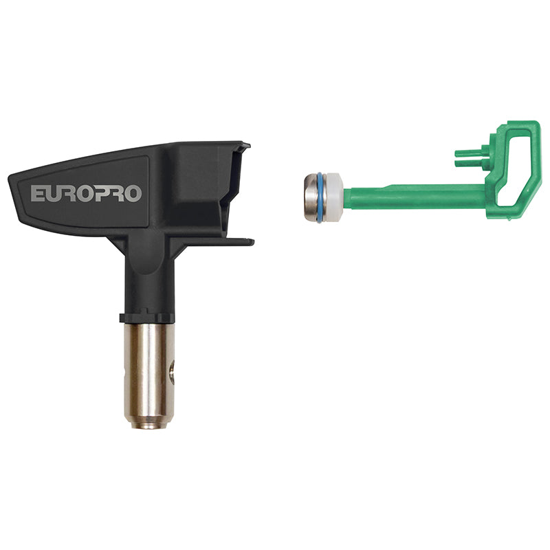 Buse airless Eurospray Twin double atomisation, vue de détail