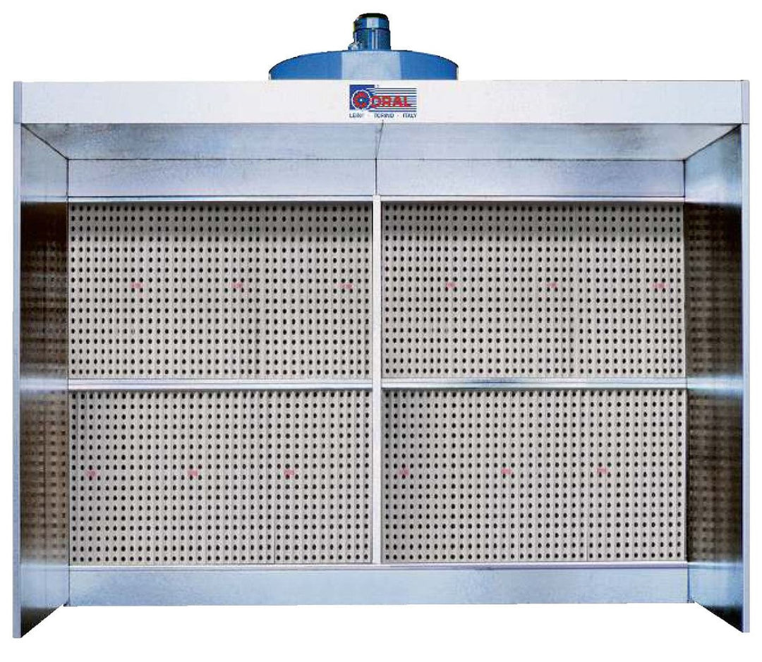 Cabine d'aspiration seche Coral Eurodry - paroi aspirante ATEX pour peinture industrielle
