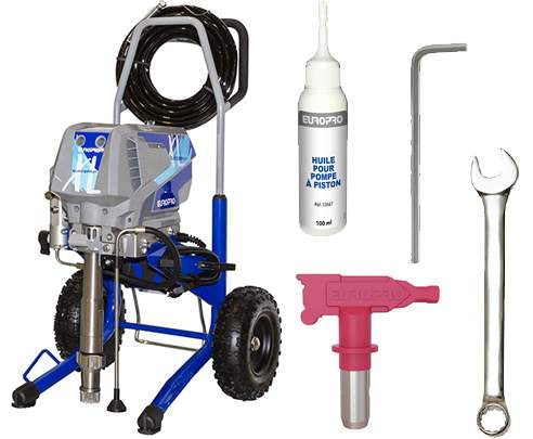Pompe Airless Eurospray XL — 220 Bar — 6,5 L/min — Gros Chantiers