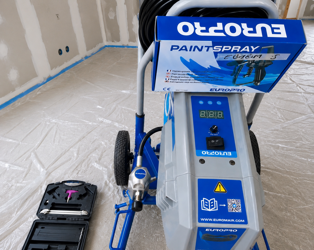 Pompe Airless Eurospray S — 200 Bar — 1,6 L/min — Pulvérisateur Pro