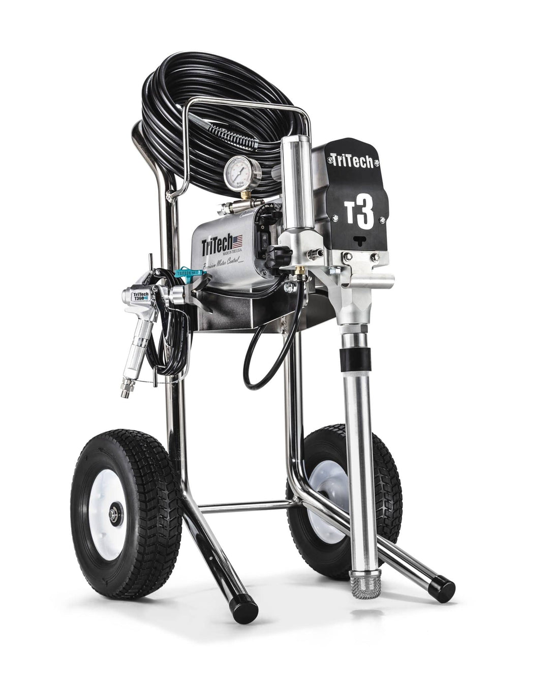 Pompe airless électrique TriTech T3 Standard sur chariot