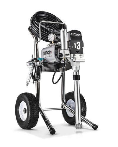 Pompe Airless TriTech T3 Standard sur Chariot — 226 bars