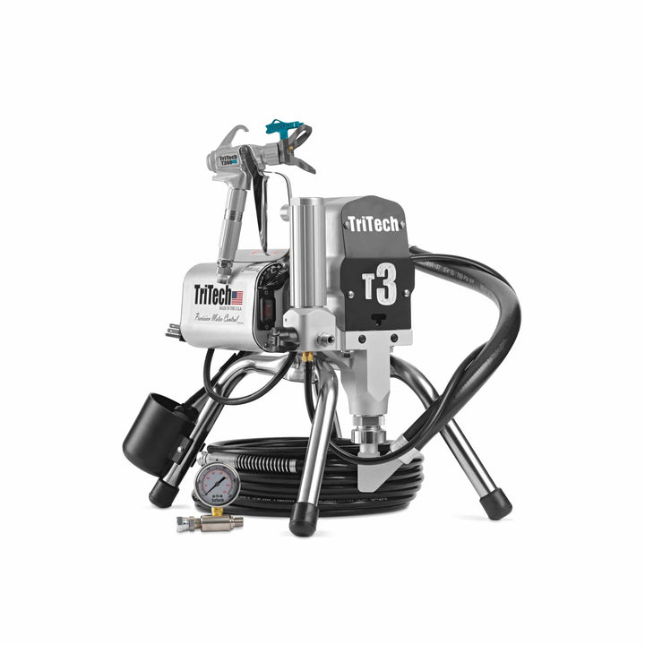 Pompe airless TriTech T3 Standard sur trépied, 226 bar, garantie 2 ans
