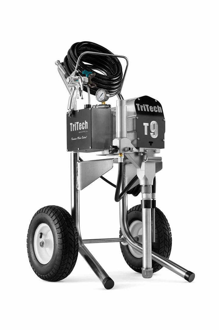 Pompe airless électrique TriTech T9 sur chariot