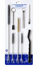 Kit Nettoyage Airless 17 Pièces — Brosses & Écouvillons Pro