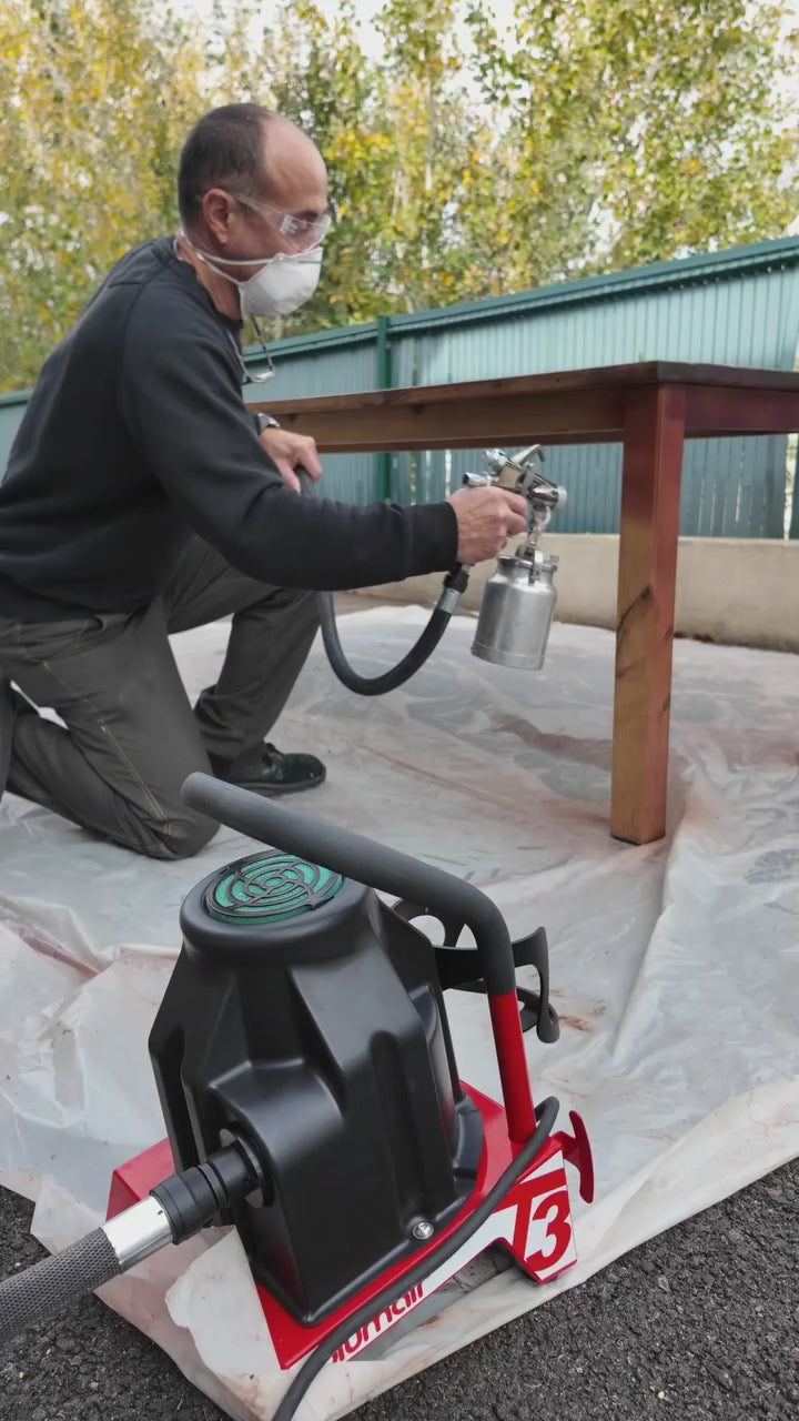 Turbine HVLP EOLE T3 — 1 800 W — 3 Étages — Laques & Vernis